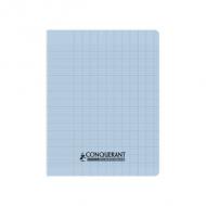 CONQUERANT CLASSIQUE Cahier 170 x 220 mm, sys, bleu reliure piqre, 96 pages, couverture polypro, papier 90 g (2039-1  /  100100730)