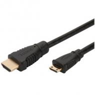 Anschlusskabel High Speed, HDMI-A Stecker - Mini HDMI-C Stecker