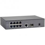 Levelone switch 10x fe fgp-1000w90  1xge 1xgsfp  90w  8xpoe (fgp-1000w90)