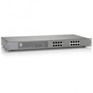 Levelone switch 16x fe fep-1612w380         19" 380w 16xpoe+ (fep-1612w380)