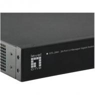 Levelone switch 24x ge gtl-2661    2x10gsfp+19" (gtl-2661)