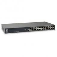 Levelone switch 24x ge gel-2681      2xgsfp 19" (gel-2681)