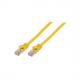Symbolbild: Flach-Patchkabel Kat. 6A mit Kat. 7 Rohkabel, U/FTP - blau Bs75511-SL0.5S