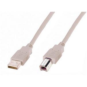 USB 2.0 Anschlusskabel, beige AK-300102-030-E