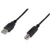 USB 2.0 Anschlusskabel, USB-A Stecker - USB-B Stecker