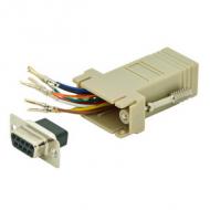 Adapter RS 232 Kupplung - RJ45 Kupplung