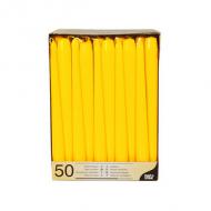 Leuchterkerzen, 22 mm, gelb