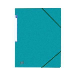 Eckspannermappe TOP FILE+, aqua 400118309