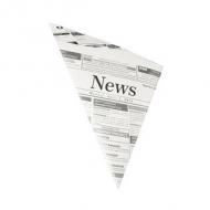 Spitztüte "Newsprint"