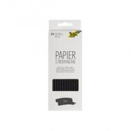 Papier-Strohhalm "BLACK"