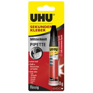 Sekundenkleber blitzschnell PIPETTE, 10 g 48795