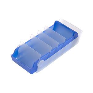 Lernkartei BeeBox, blau-transluzent H6901030