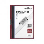Klemmhefter DURACLIP® Original 30, aubergine