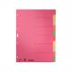 Blanko Karton-Register extrastark, 10-teilig, farbiger Verlauf 4358-00-00