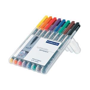 Permanent-Marker Lumocolor, 8er Etui 313 WP8