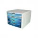 Schubladenbox "the chameleon", weiß / Dekor thermo H6129635