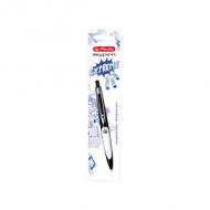 Druckkugelschreiber my.pen, schwarz/weiß