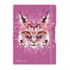 Notizheft my.book flex Wild Animals "Luchs"