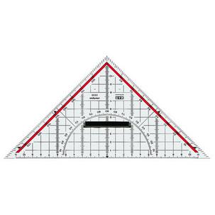 Symbolbild: Geodreieck, aus Acrylglas 2323 0100