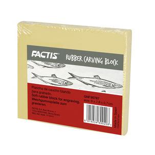 Symbolbild: Softdruckplatte "Factis Rubber Carving Block"  GNF 155907
