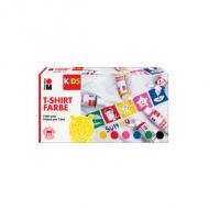 Textilfarbe "T-Shirt Farbe", 6er Set