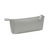 Schlamper-Etui "Clutch Metallic", silbergrau
