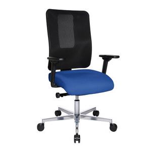 Bürodrehstuhl "Sitness Open X (N) Deluxe", schwarz / blau OX390TW2 T380