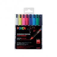 Pigmentmarker POSCA PC-1MR, 8er Box