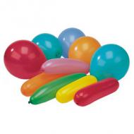 Symbolbild: Luftballons, verschiedene Farben und Formen