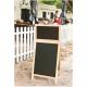Kundenstopper DELUXE Top Board, buche SDT-M-120