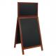 Kundenstopper DELUXE Top Board, buche SDT-M-120