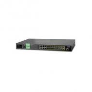 Planet 16-port ge sfp + 8-port ge l2 / l4 managed metro switch (mgsw-24160f)