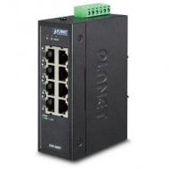 Planet industrial 8-port 10 / 100tx compact ethernet switch (isw-800t)