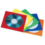 Symbolbild: CD-/DVD-Papiertasche, farbig, Anwendungsbeispiel