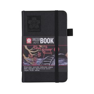 Symbolbild: Skizzenbuch - Papier schwarz 94141005