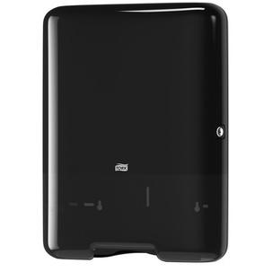 Falthandtuch-Spender, schwarz 553008