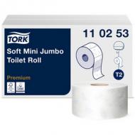 Minirollen-Toilettenpapier Jumbo, 2-lagig