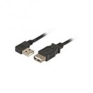 Efb usb2.0 verlängerung a(gewinkelt)-a,st-bu,3.0m,sw,classic (k5246sw.3)