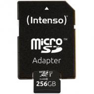 Sd microsd card 256gb intenso sdxc uhs-i class10 (3423492)