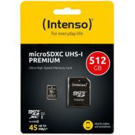 Sd microsd card 512gb intenso sdxc uhs-i class10 (3423493)