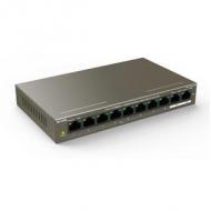 Tenda switch  8-port fe tef1110p-8-102w         99w (8x poe) (tef1110p-8-102w)