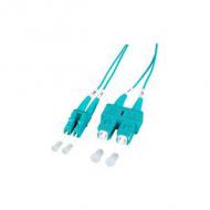 Efb duplex jumper lc-sc 50 / 125, om3, lszh, aqua, 1.2mm, 0.5m (o0314.0,5-1.2)