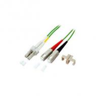 Efb duplex jumper lc-sc 50 / 125, om5, lszh, grün, 2.0mm, 1m (o0323.1om5)