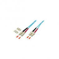 Efb duplex jumper sc-sc 50 / 125, om3, lszh, aqua, 3.0mm, 10m (o7413.10)