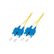 Efb duplex jumper sc-sc 9 / 125, os2, lszh, gelb, 1.2mm, 0.5m (o2513.0,5-1.2)