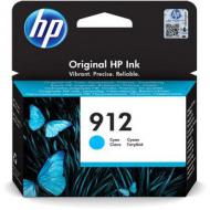 Hp 912 cyan tintenpatrone 2,93ml (3yl77ae)