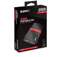 Emtec ssd 256gb 3.1 gen2 x200 portable 4k retail (ecssd256gx200)