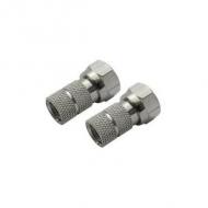 Schwaiger f-stecker 6,5mm  silber (fst8312201)