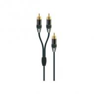 Schwaiger subwoover-kabel cinch y 2 in 1   3m (cik4030533)