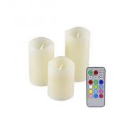 Olympia ioio led-wachskerzen set led 48 3er set (40138)